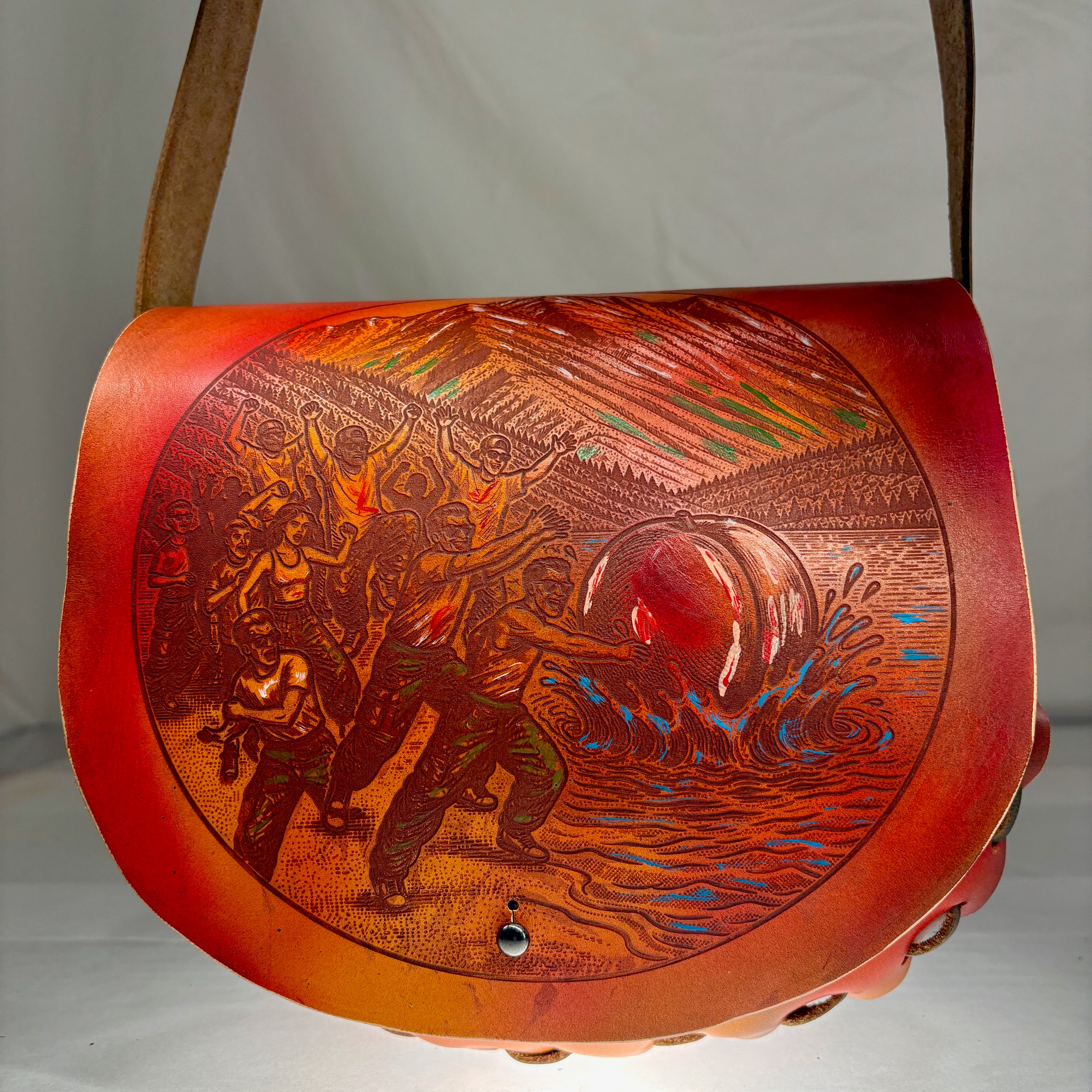 Peach Riot Bag- 1991 - Large Crossbody