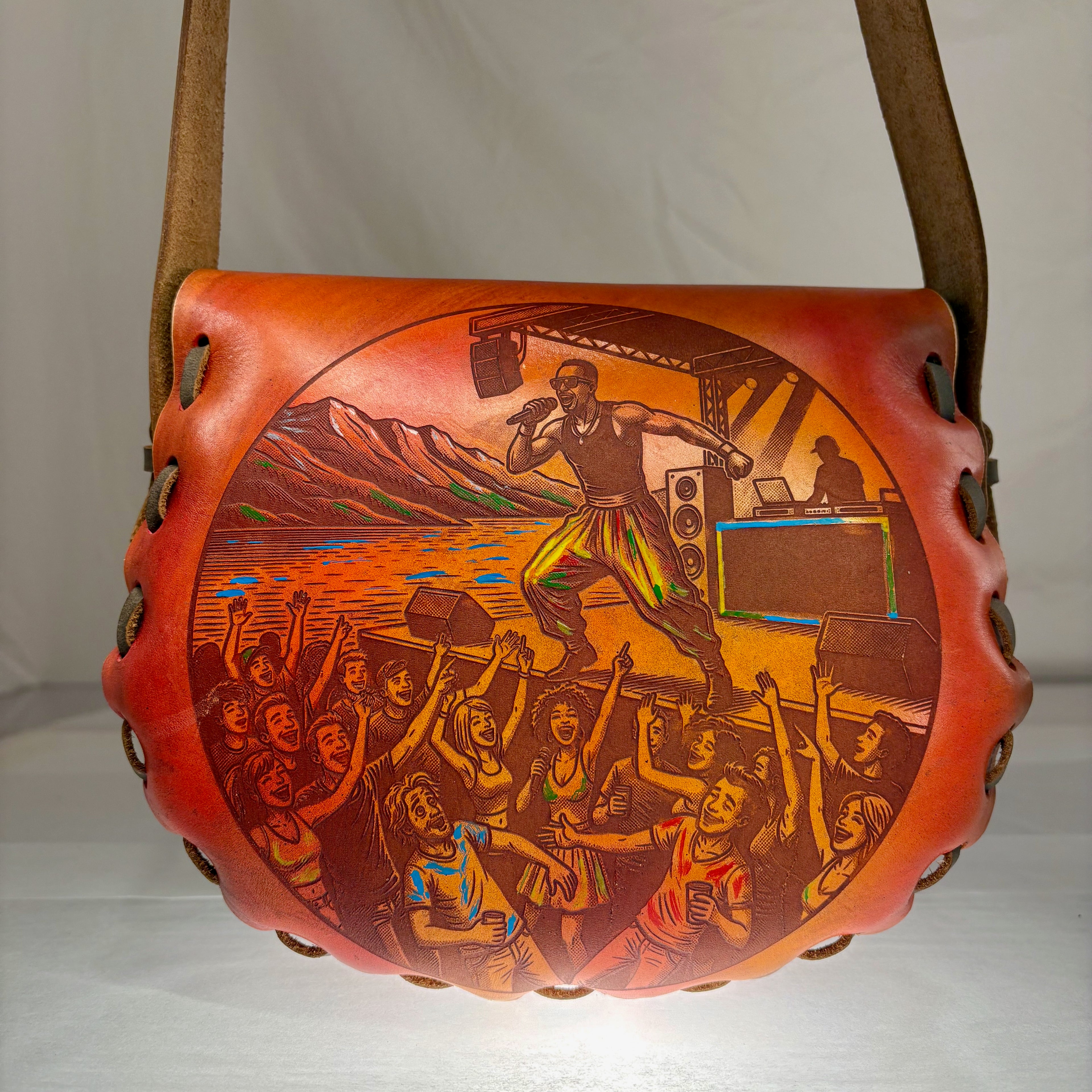 Peach Riot Bag- 1991 - Large Crossbody
