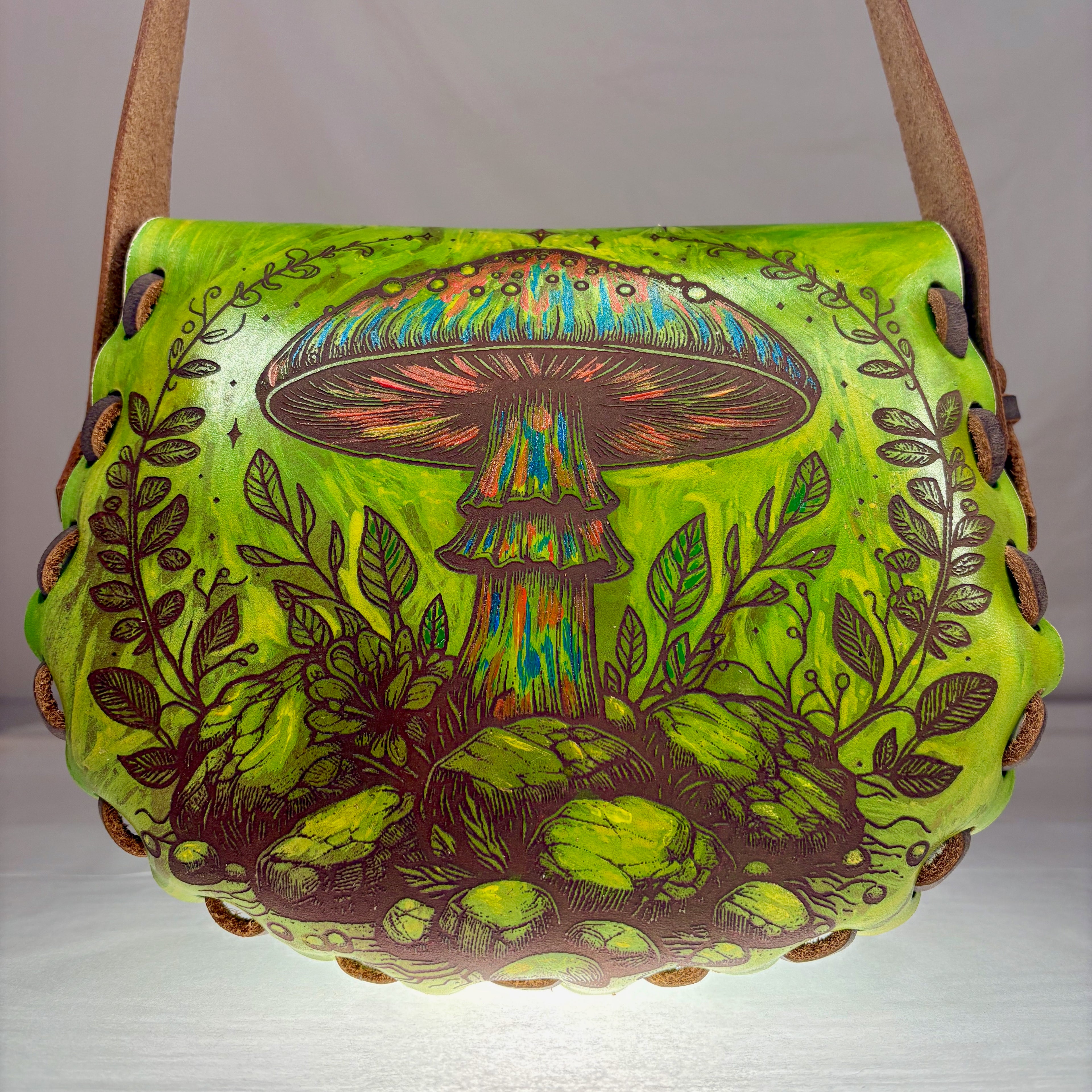 The Fungus Adventure - Large Crossbody