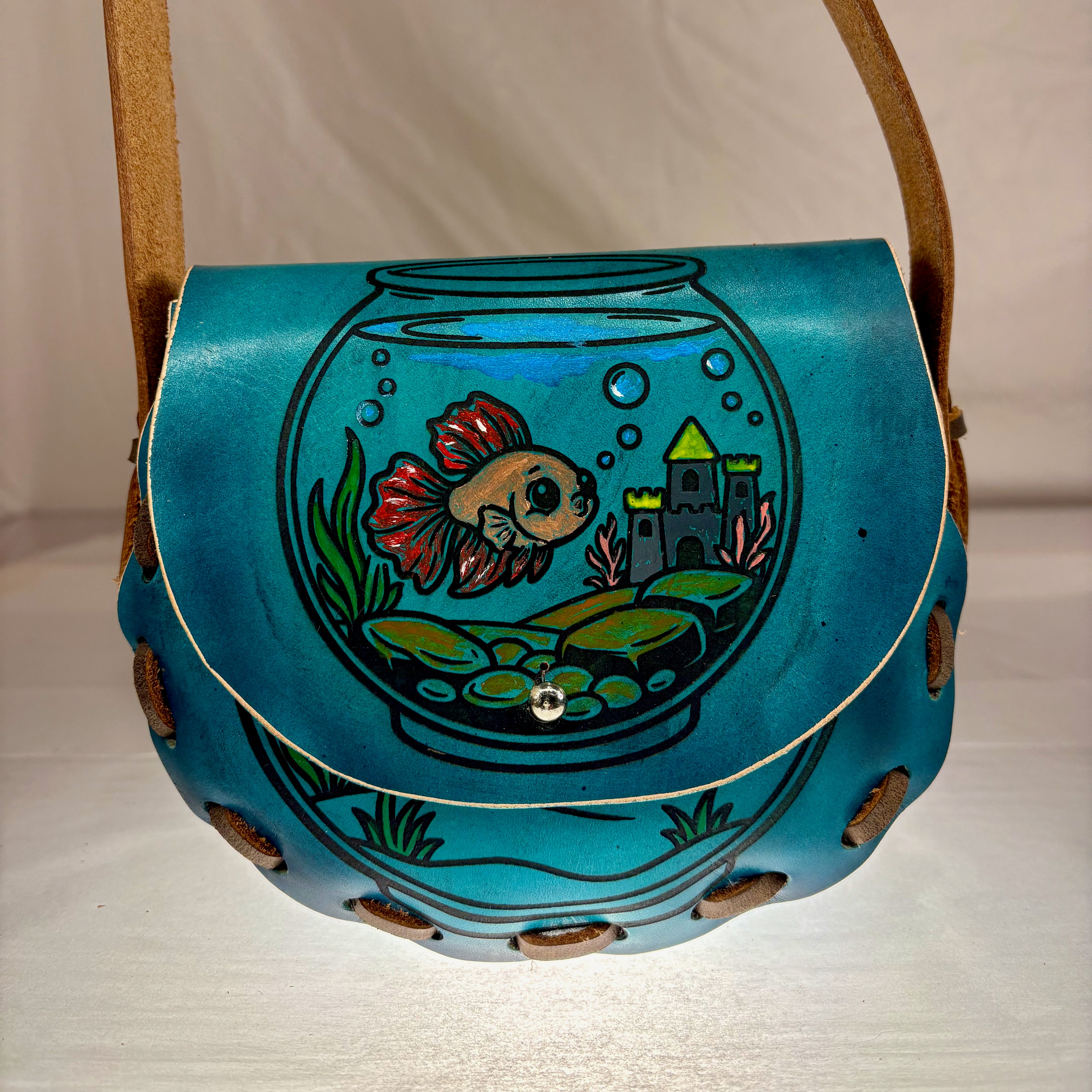 The Three Guardians aka.  3 fish-  Small Purse