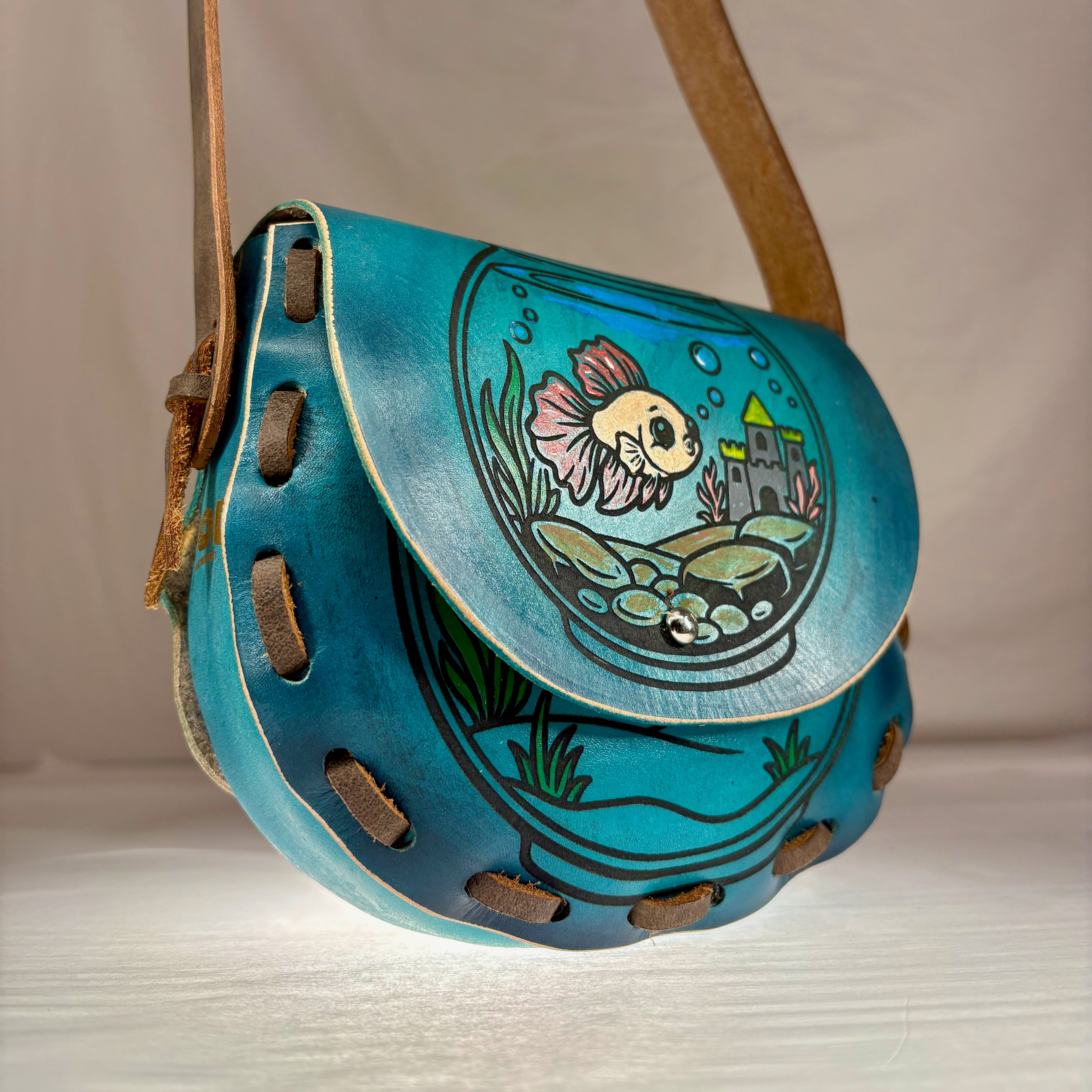 The Three Guardians aka.  3 fish-  Small Purse