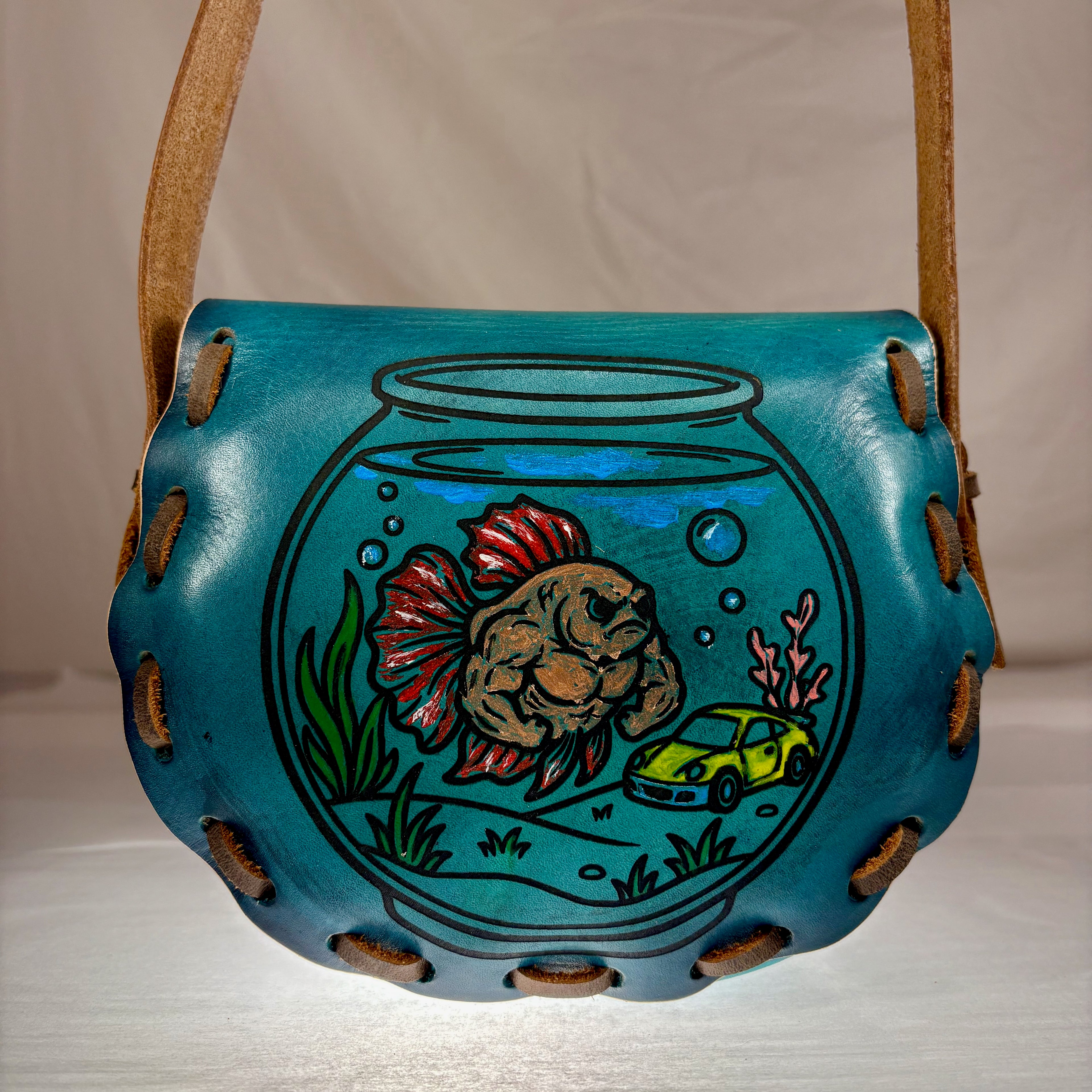 The Three Guardians aka.  3 fish-  Small Purse