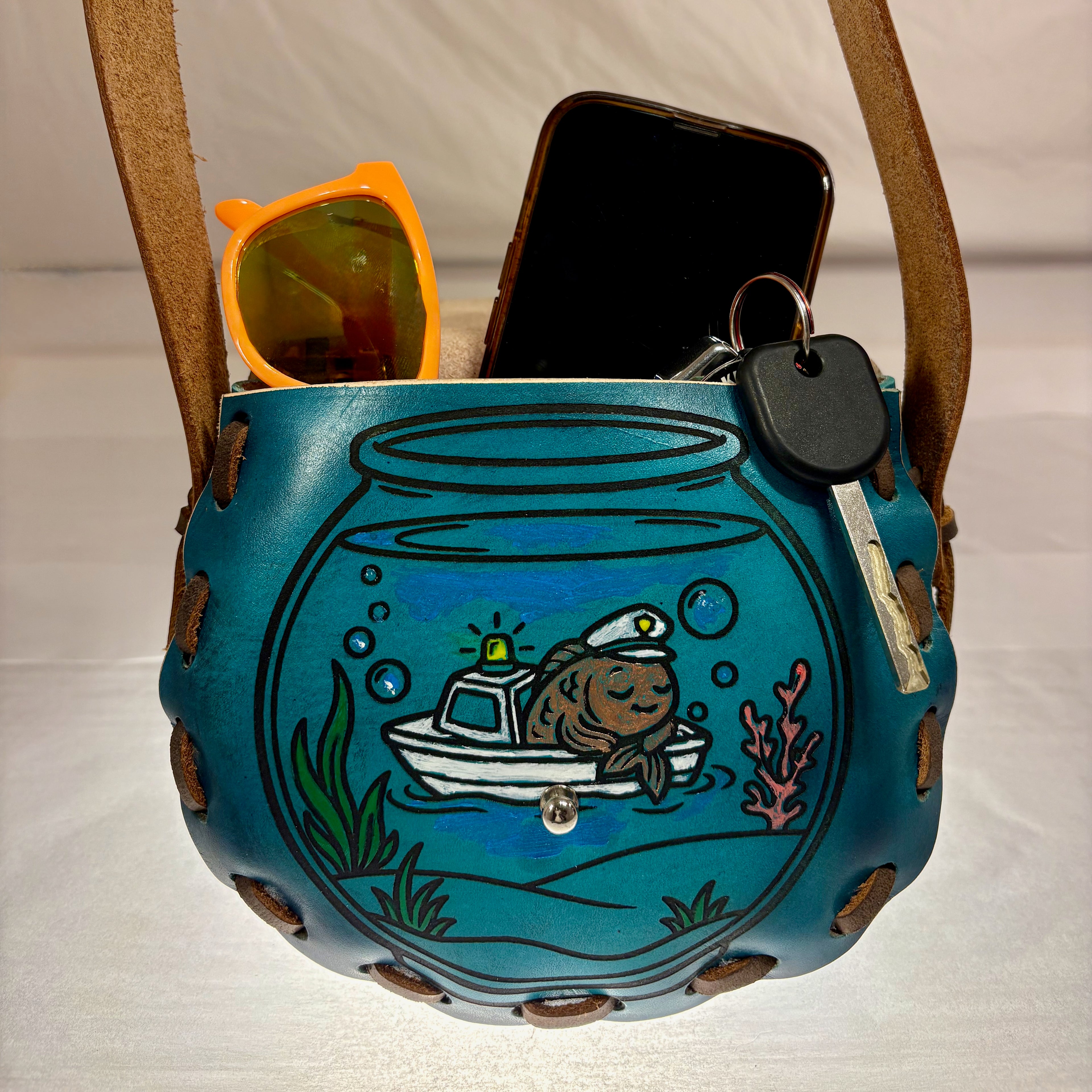 The Three Guardians aka.  3 fish-  Small Purse