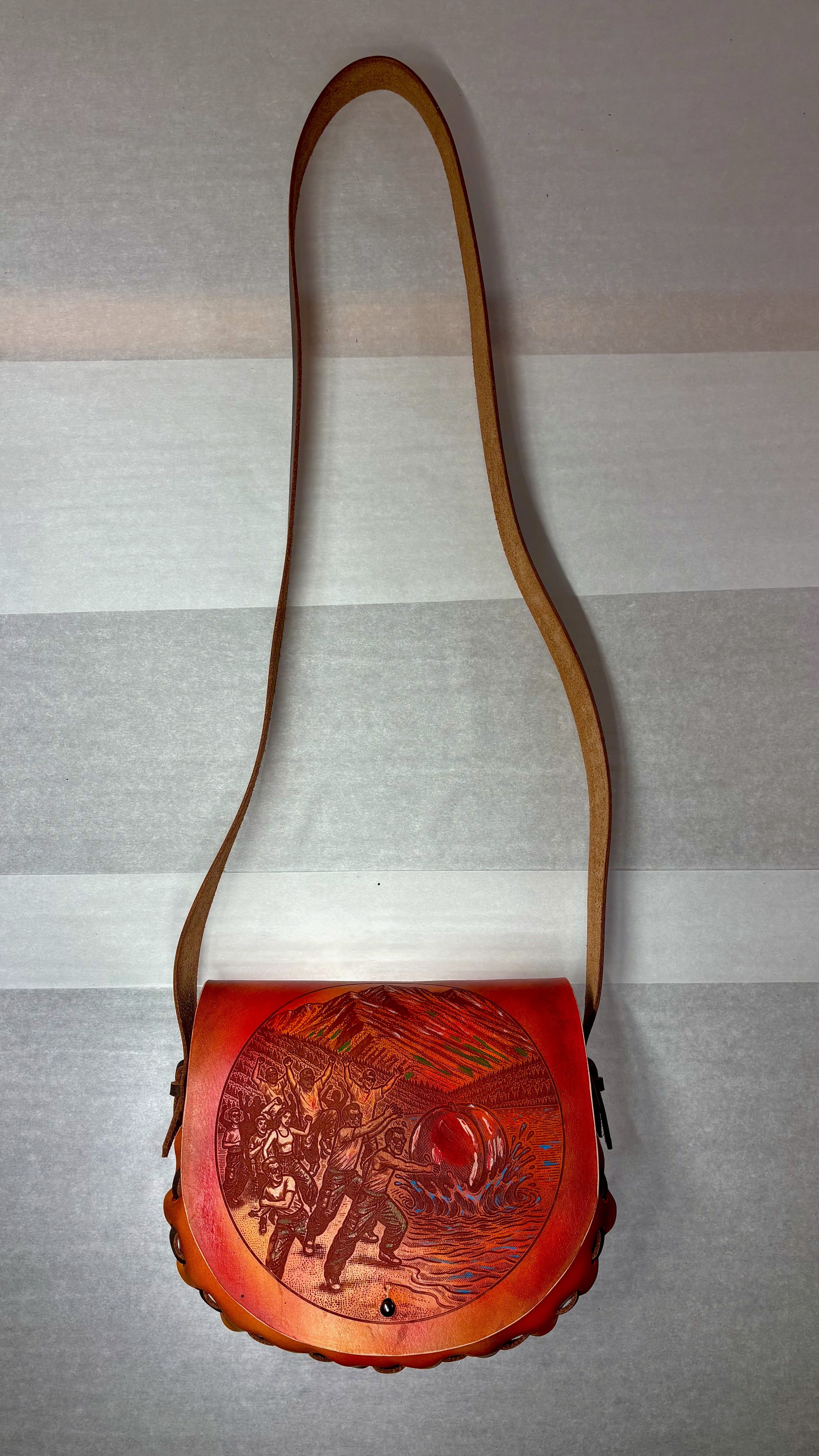 Peach Riot Bag- 1991 - Large Crossbody