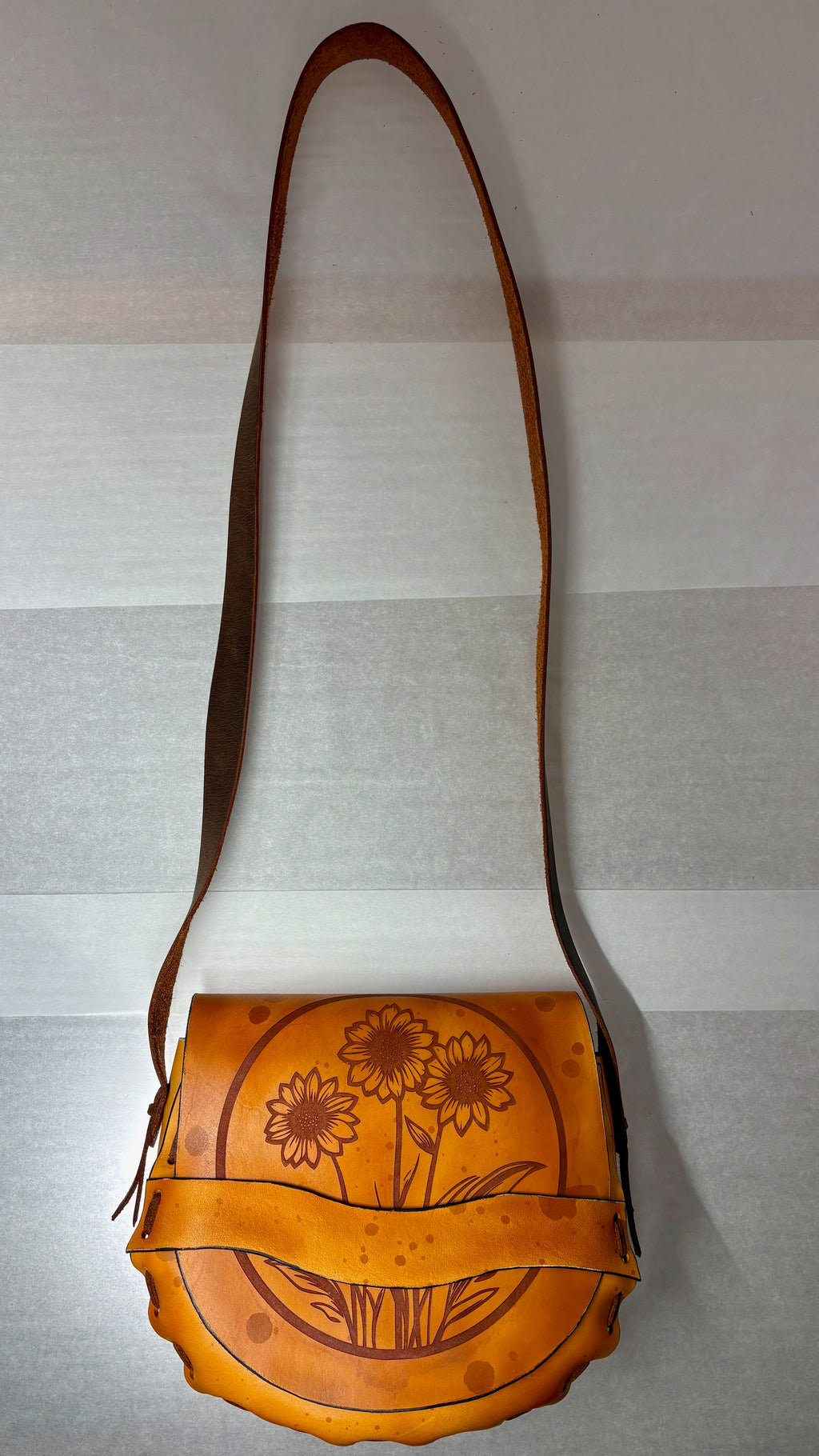 Sunflower in the City - Large Crossbody
