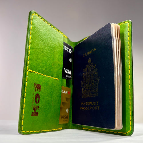 Hand Dyed Passport Holder