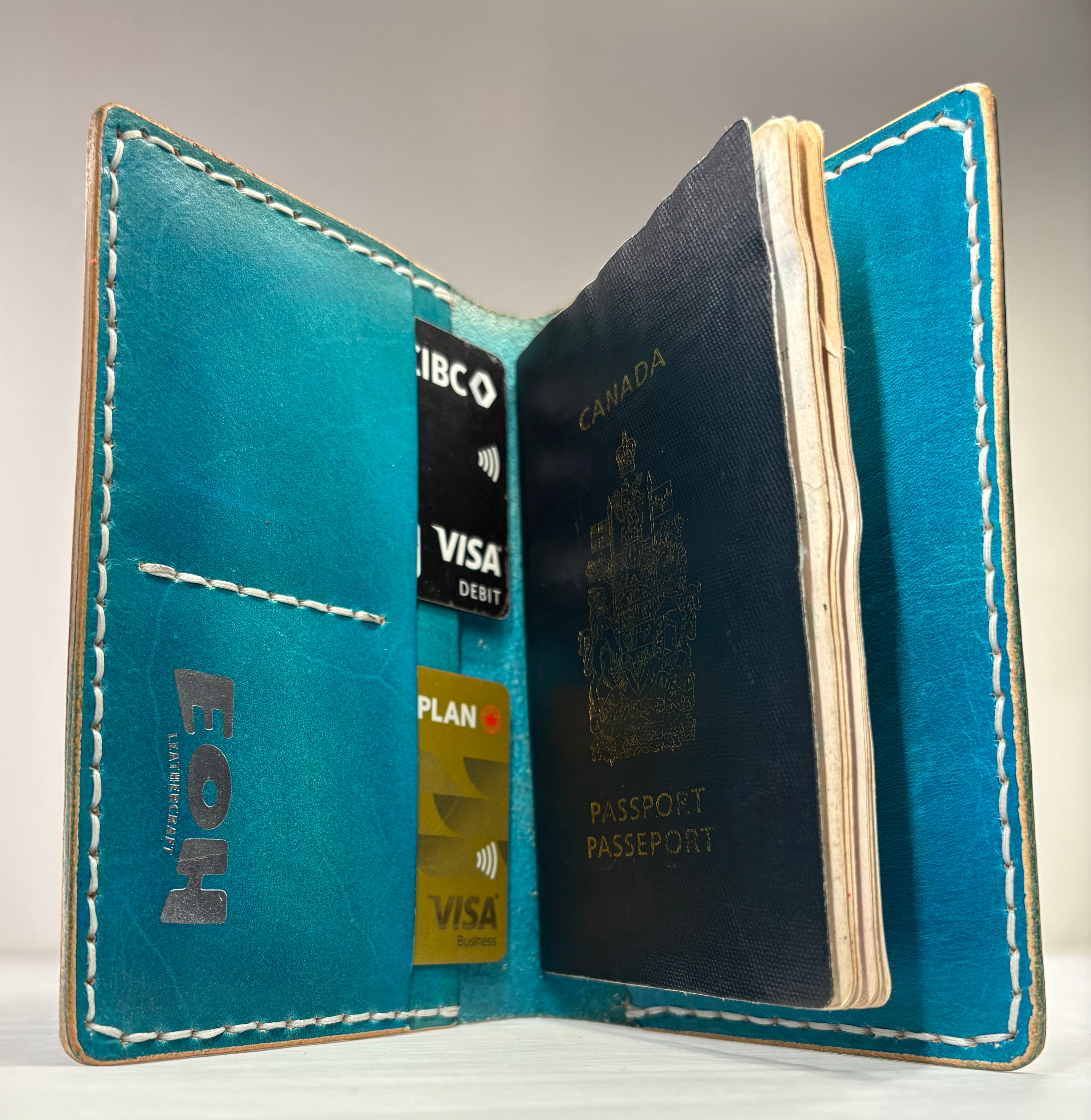 Hand Dyed Passport Holder