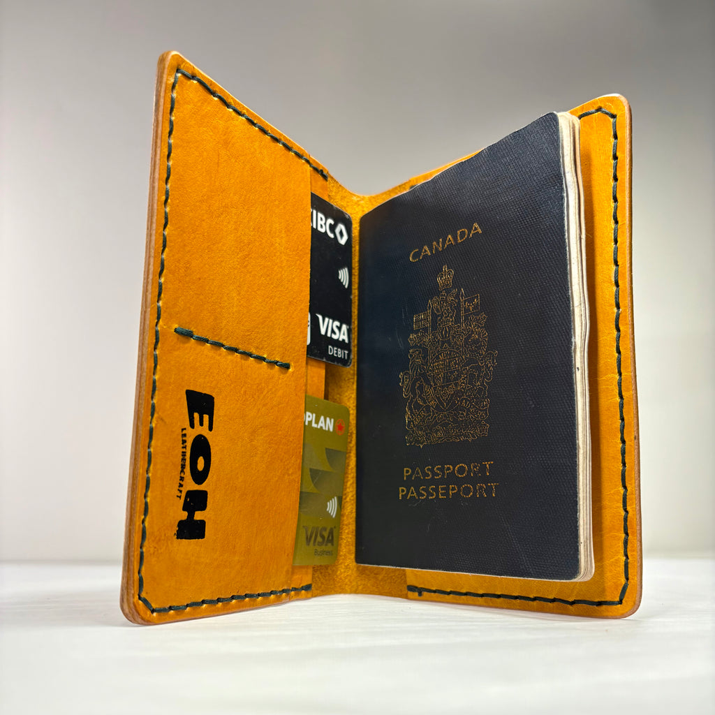 Hand Dyed Passport Holder