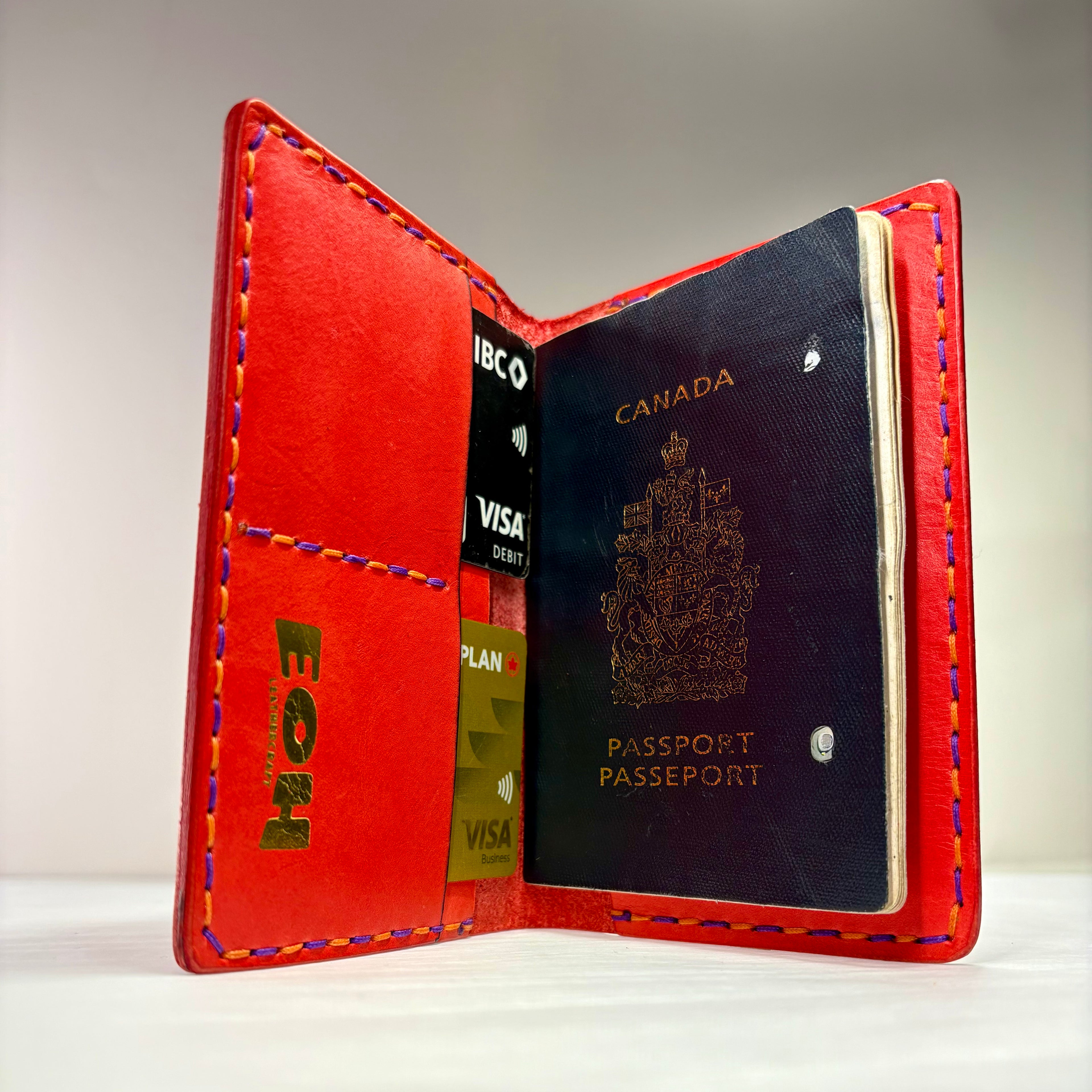 Hand Dyed Passport Holder