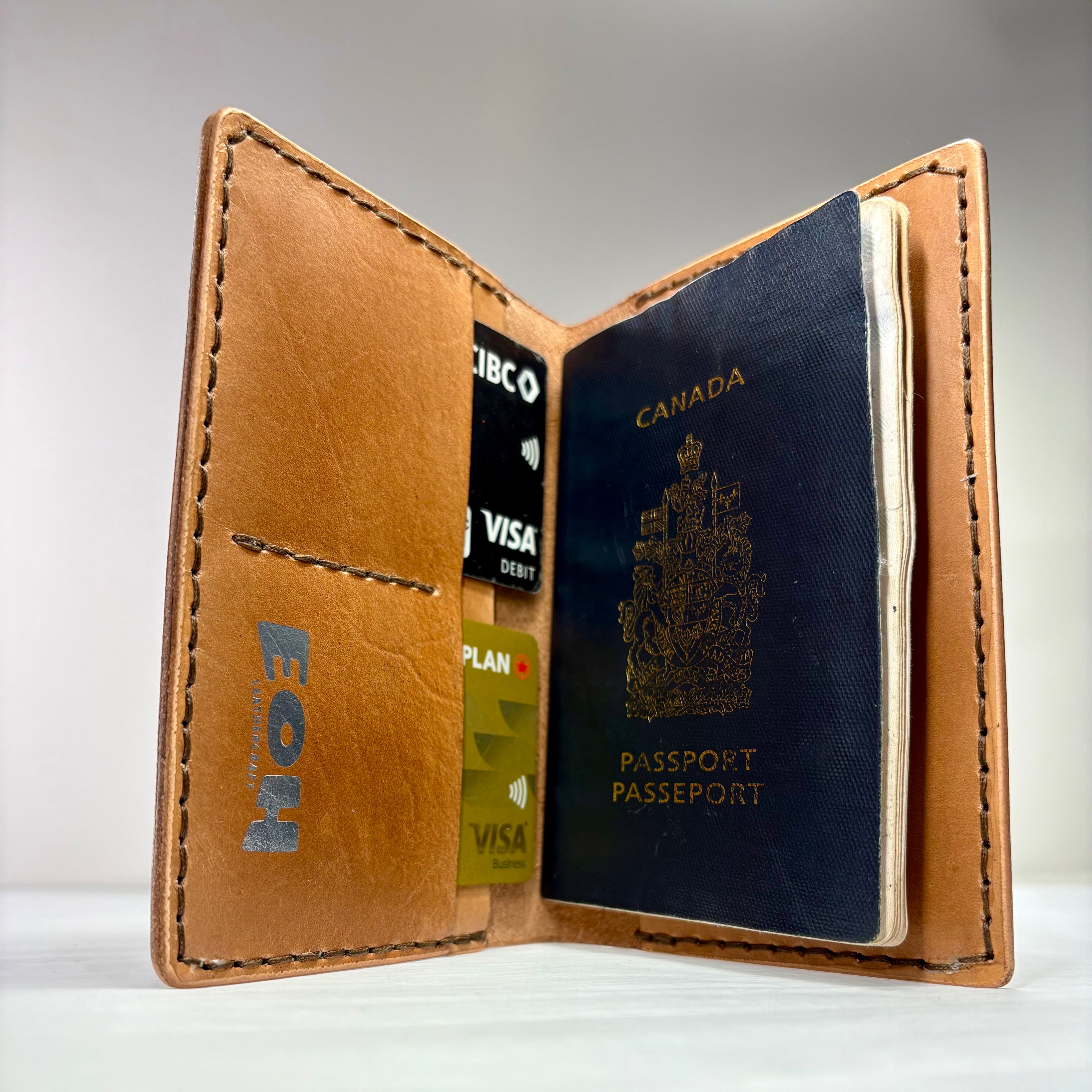 Hand Dyed Passport Holder