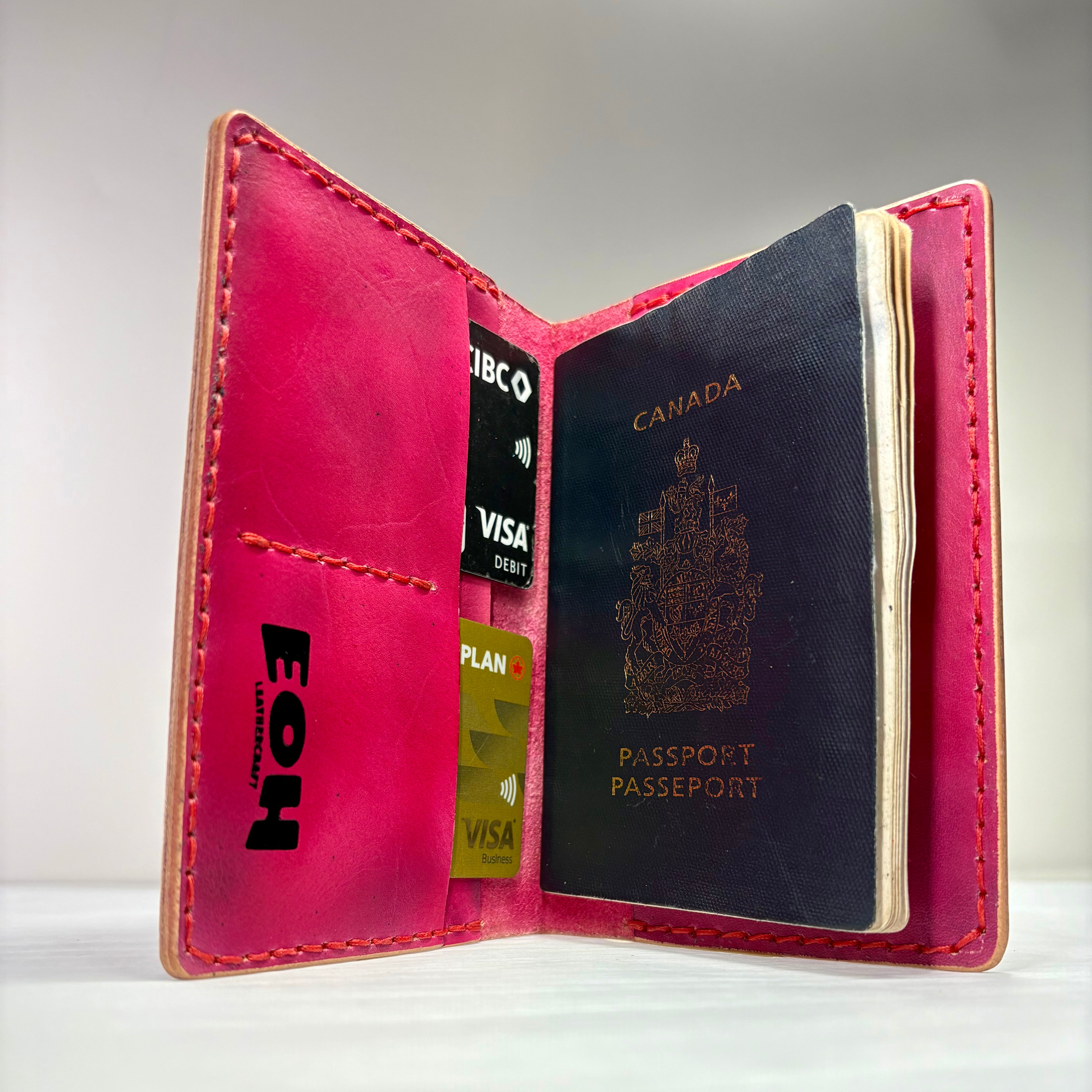 Hand Dyed Passport Holder