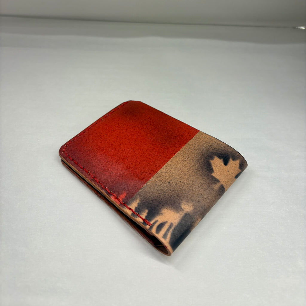 Hand Dyed Bi-fold Wallet