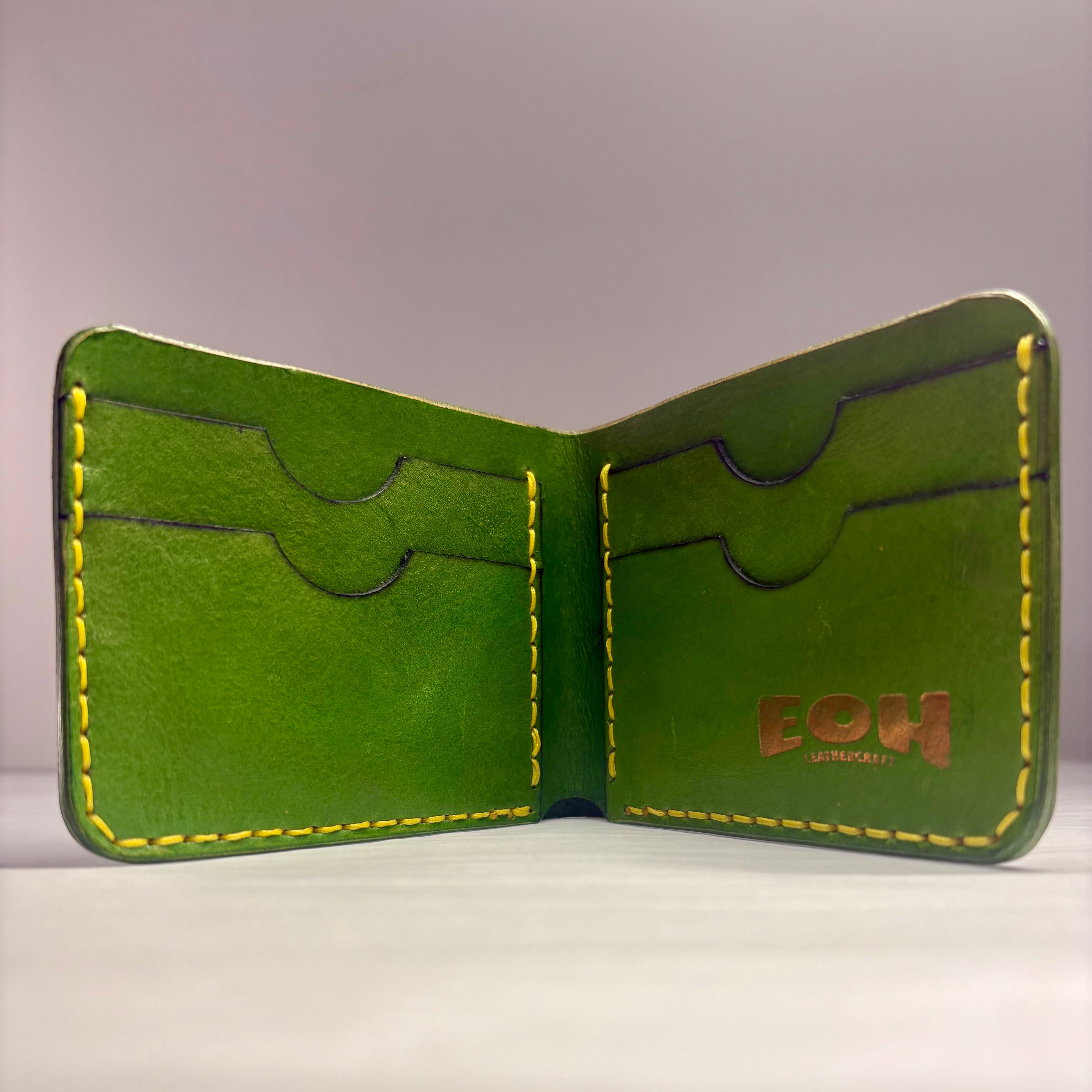 Hand Dyed Bi-fold Wallet