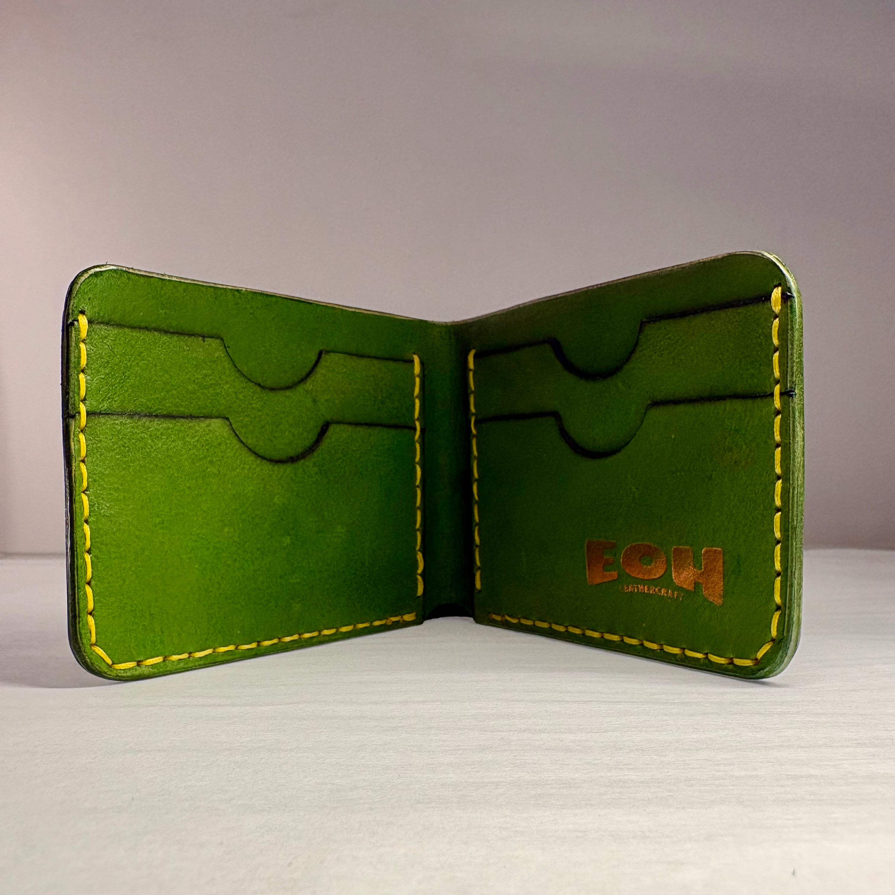 Hand Dyed Bi-fold Wallet