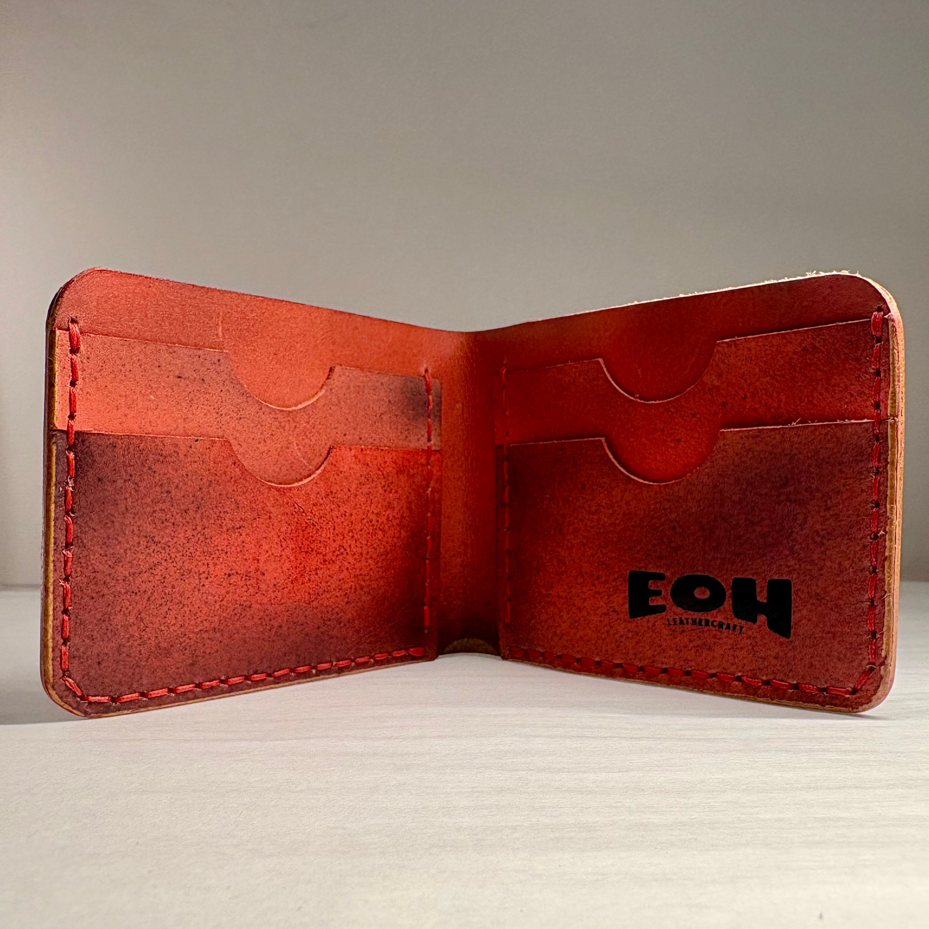 Hand Dyed Bi-fold Wallet