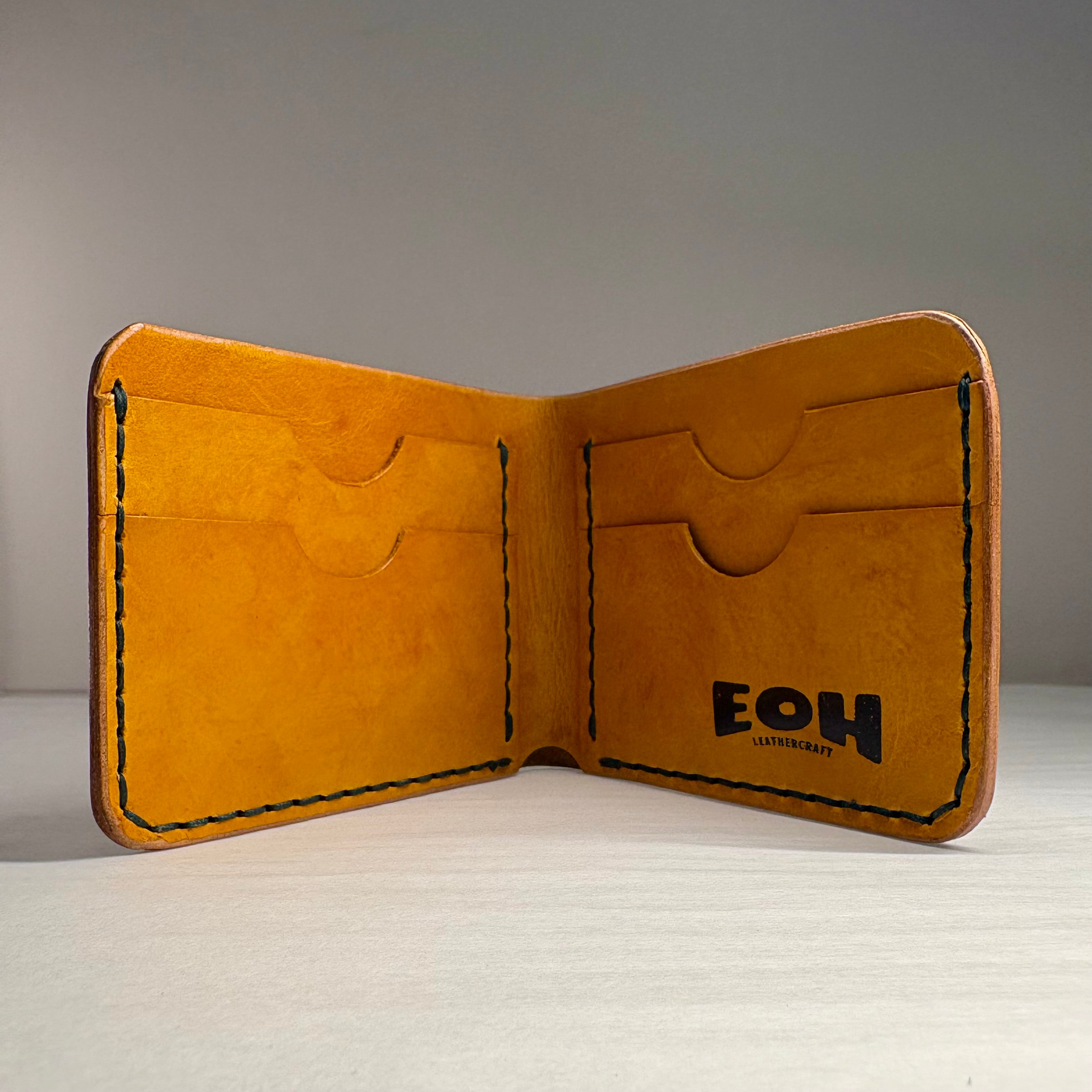 Hand Dyed Bi-fold Wallet