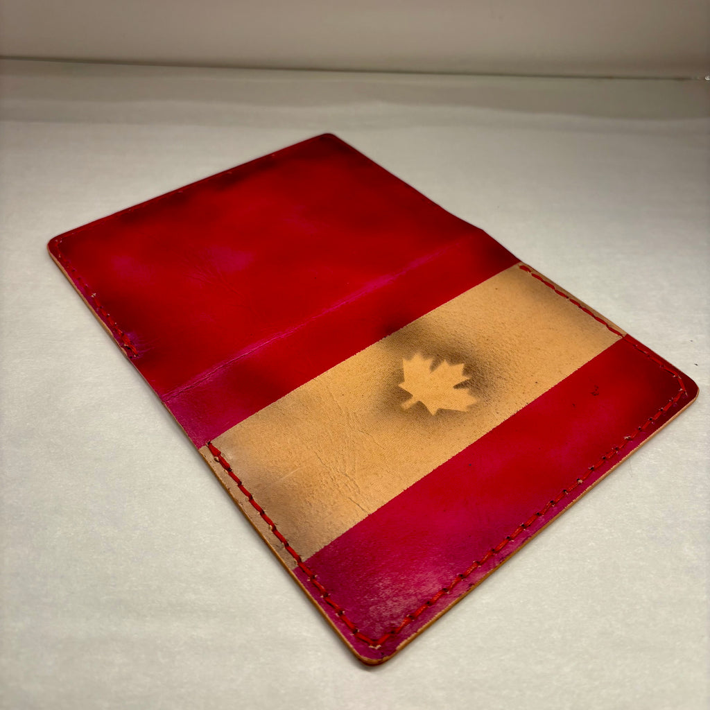 Hand Dyed Passport Holder