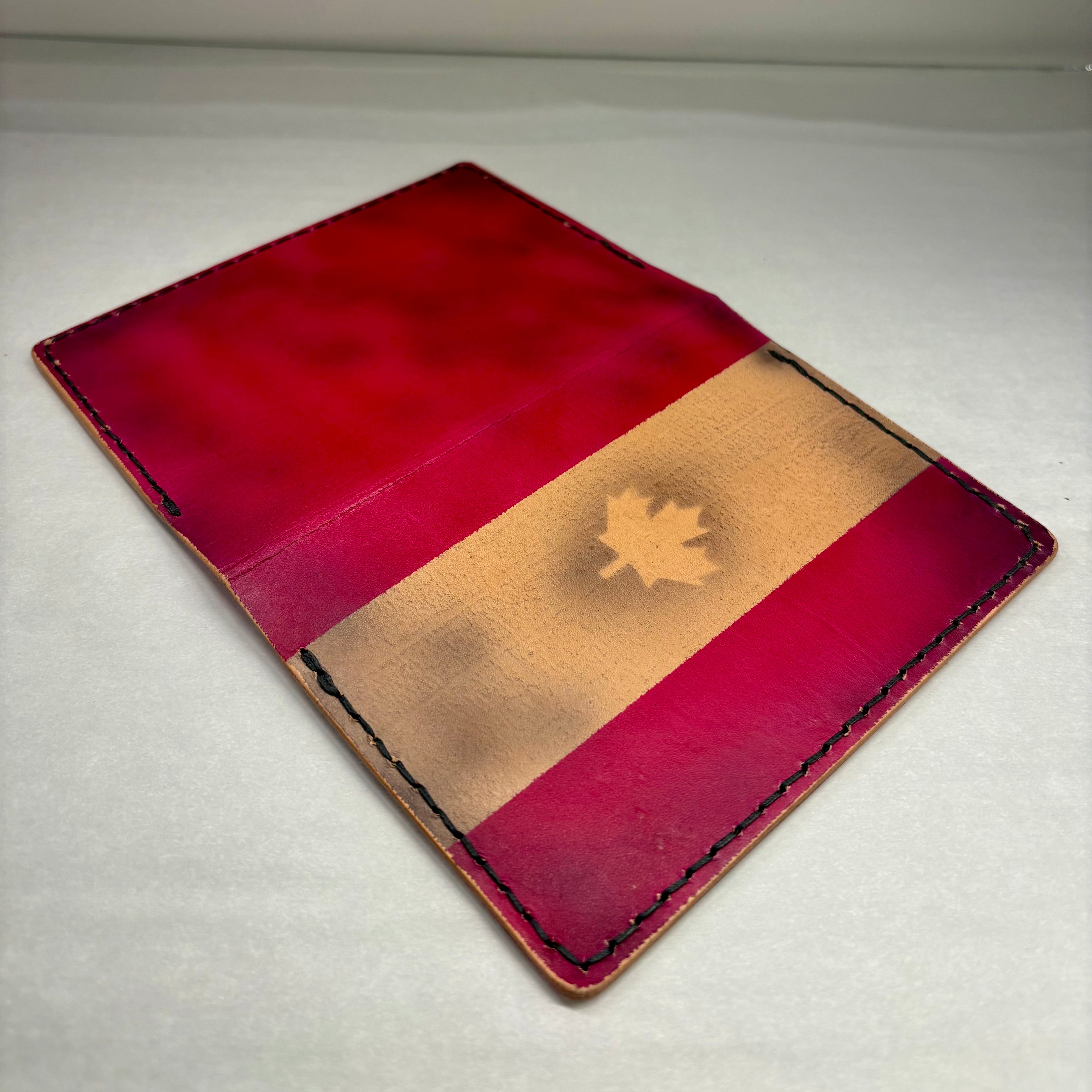 Hand Dyed Passport Holder