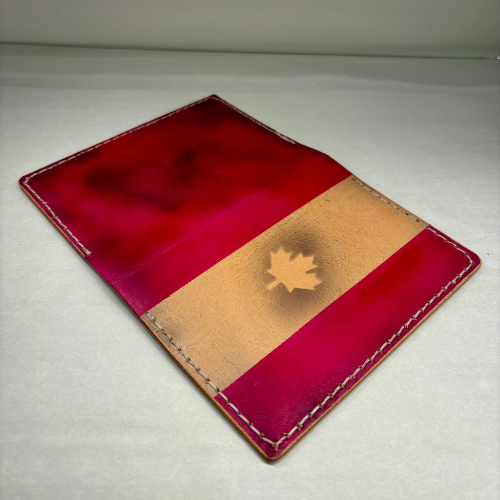 Hand Dyed Passport Holder