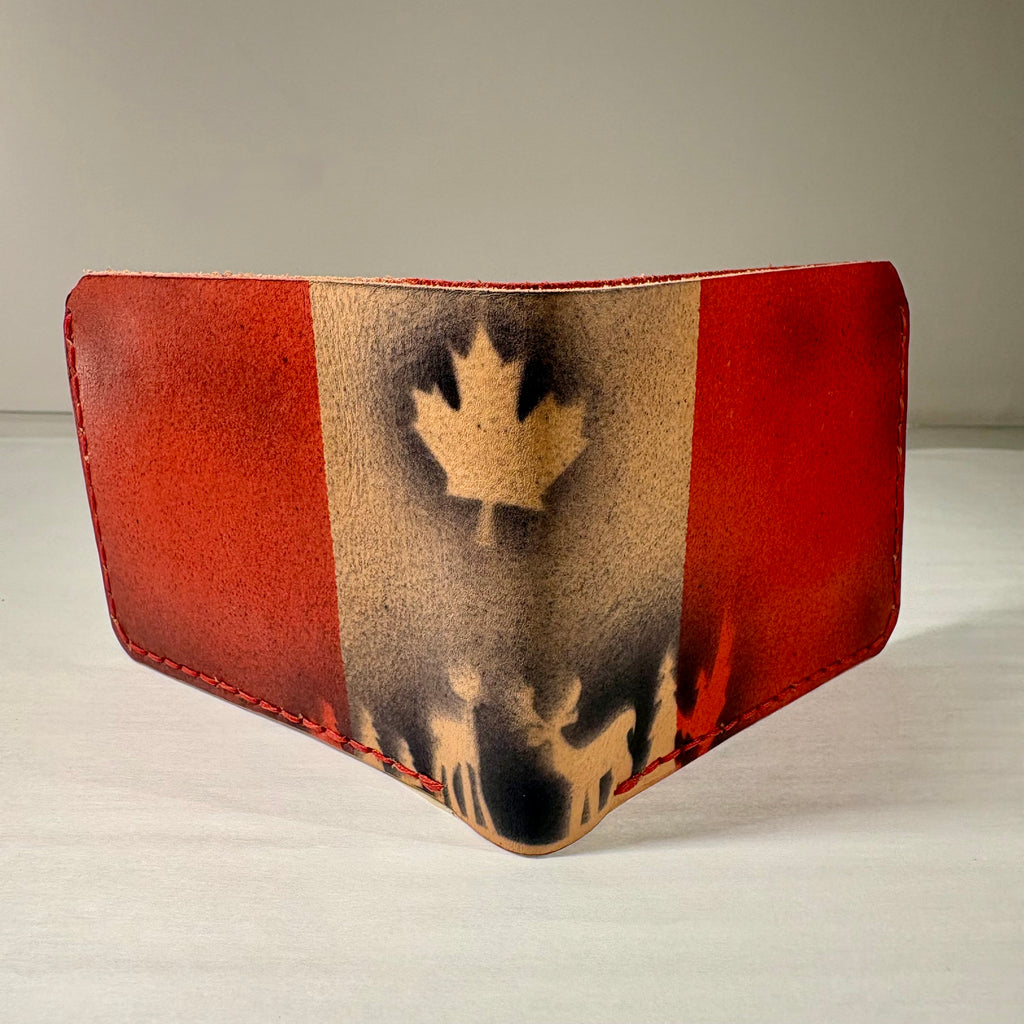 Hand Dyed Bi-fold Wallet