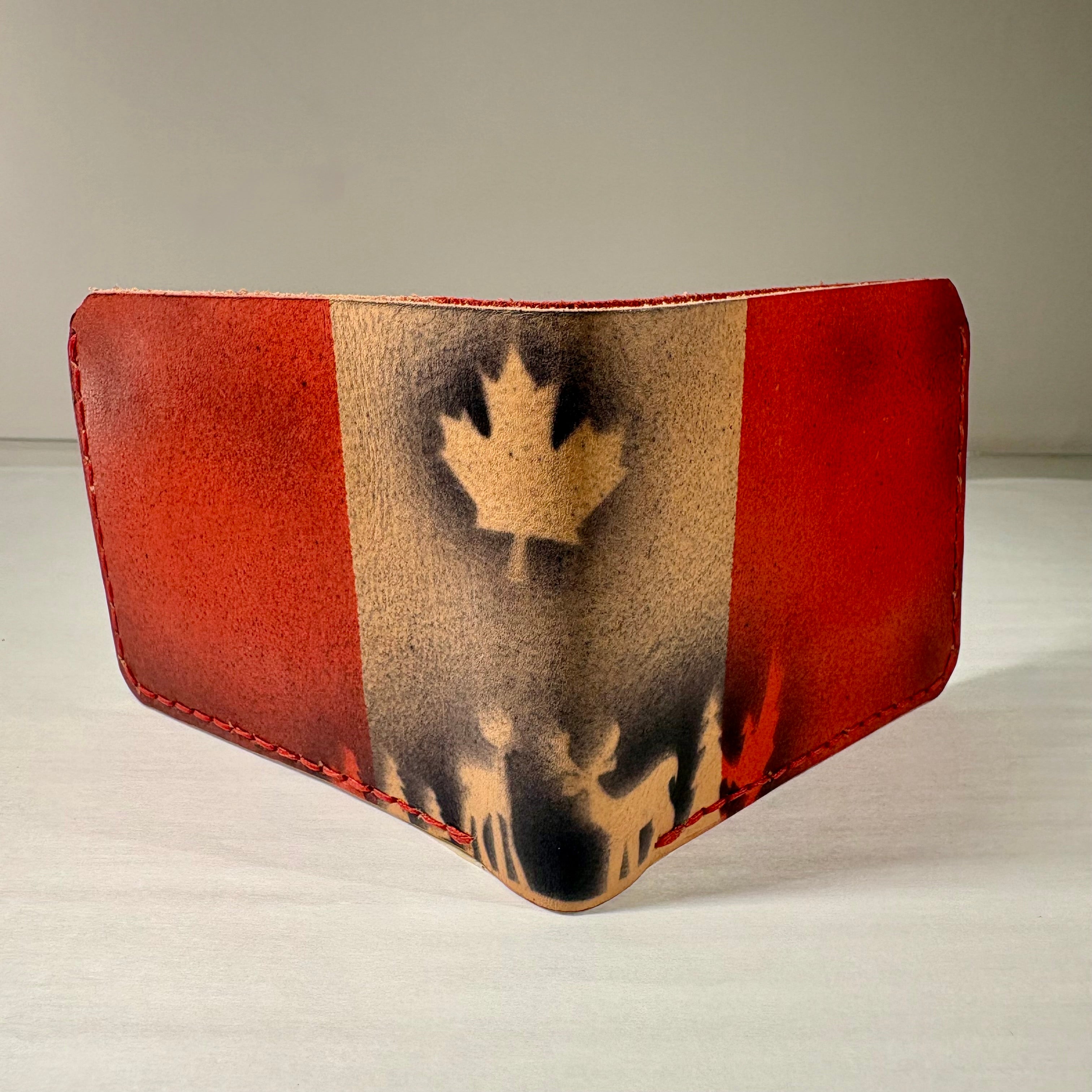 Hand Dyed Bi-fold Wallet