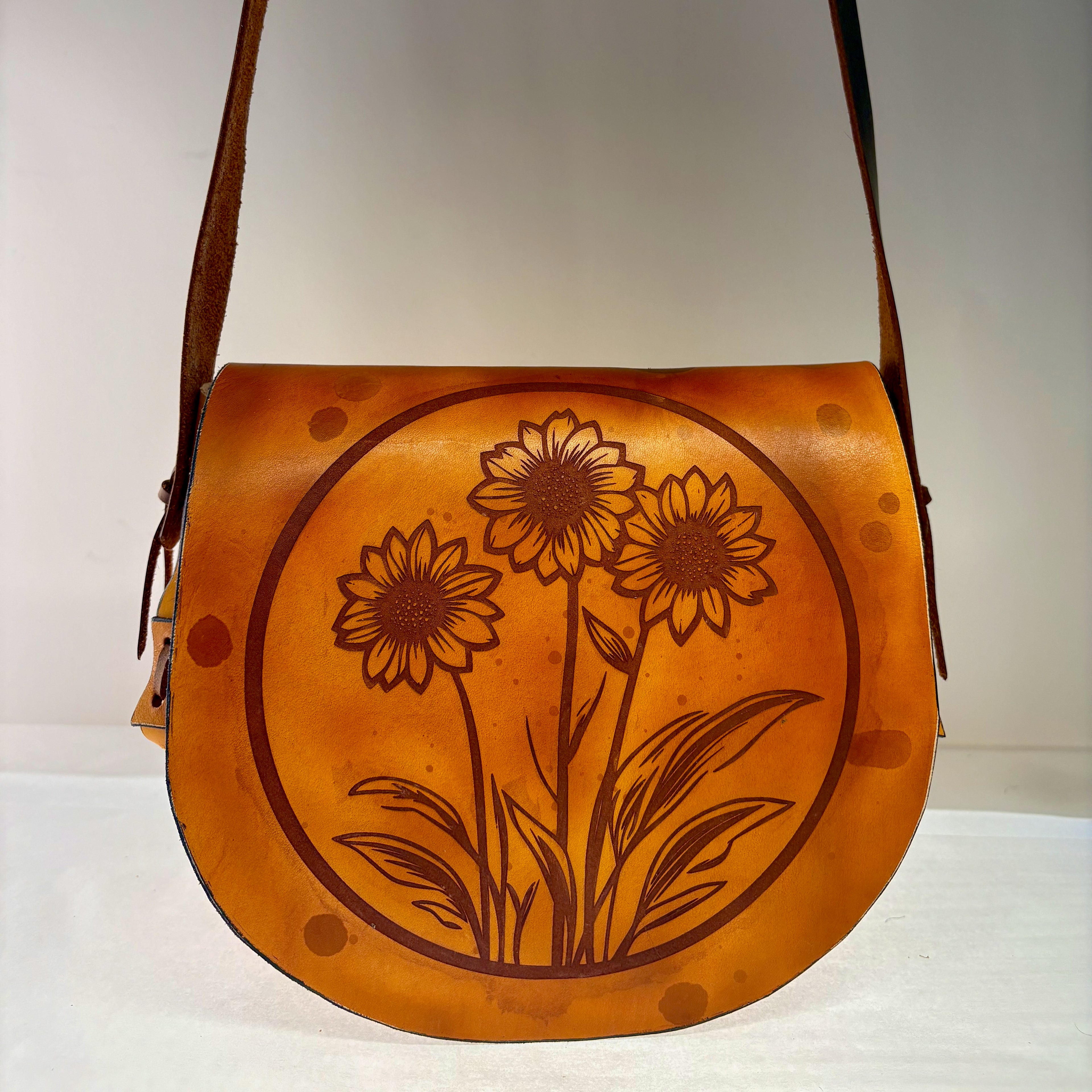 Sunflower in the City - Large Crossbody