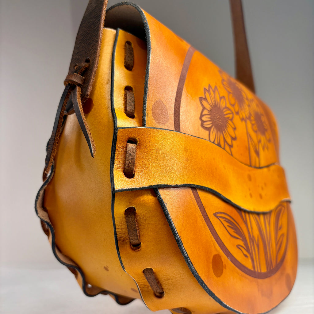 Sunflower in the City - Large Crossbody