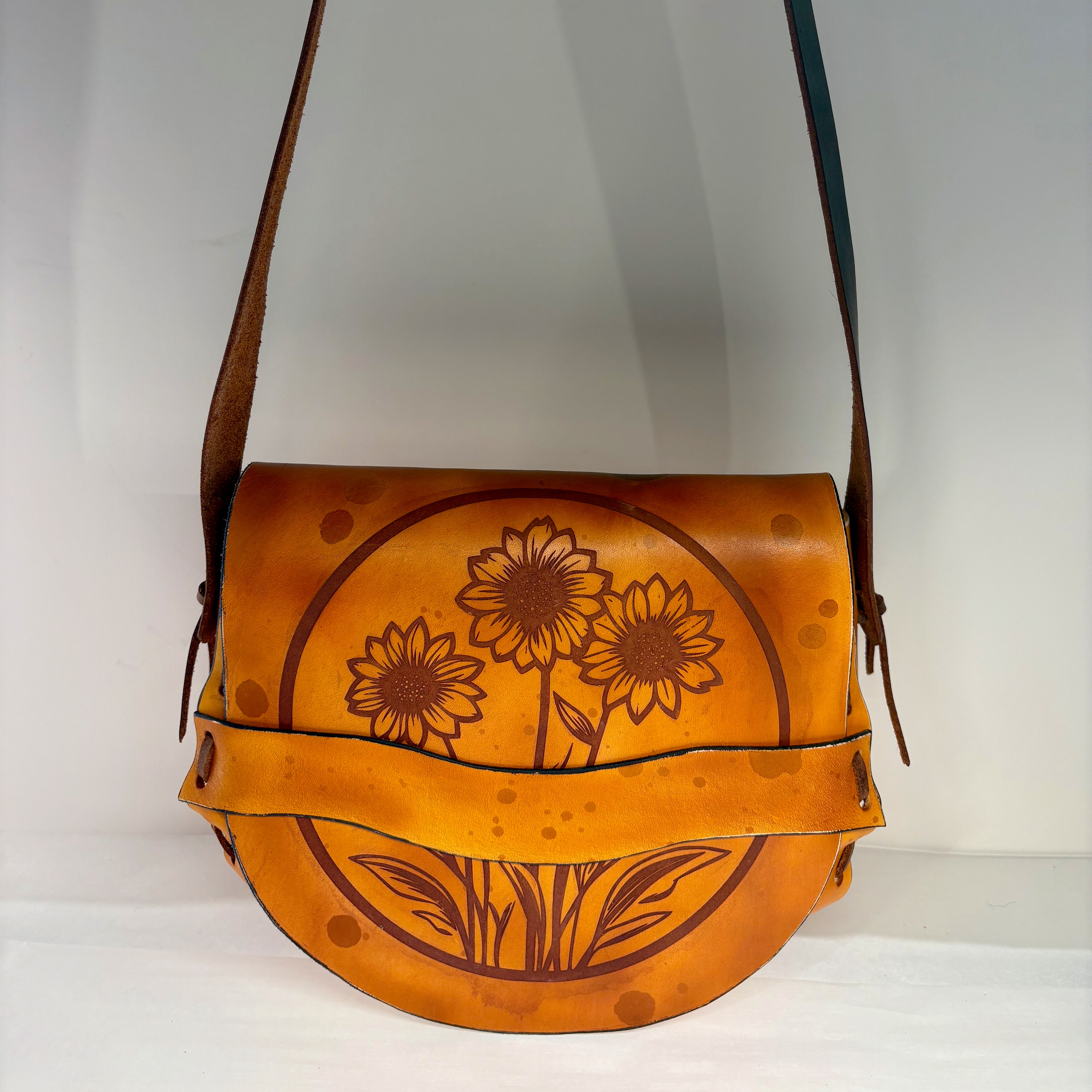 Sunflower in the City - Large Crossbody