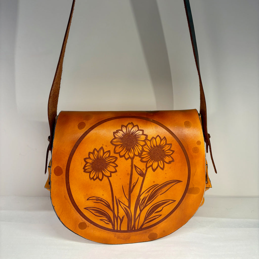 Sunflower in the City - Large Crossbody