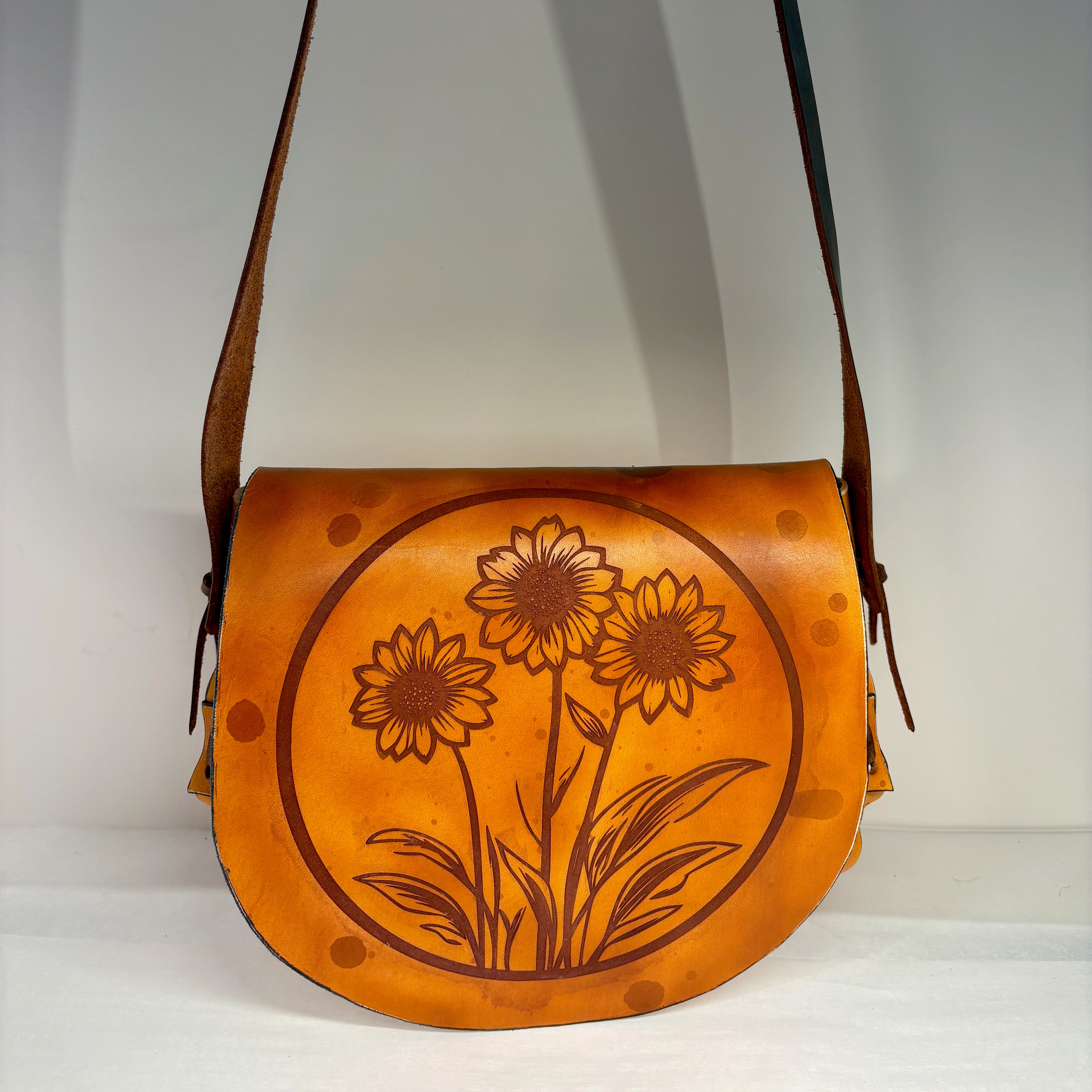 Sunflower in the City - Large Crossbody
