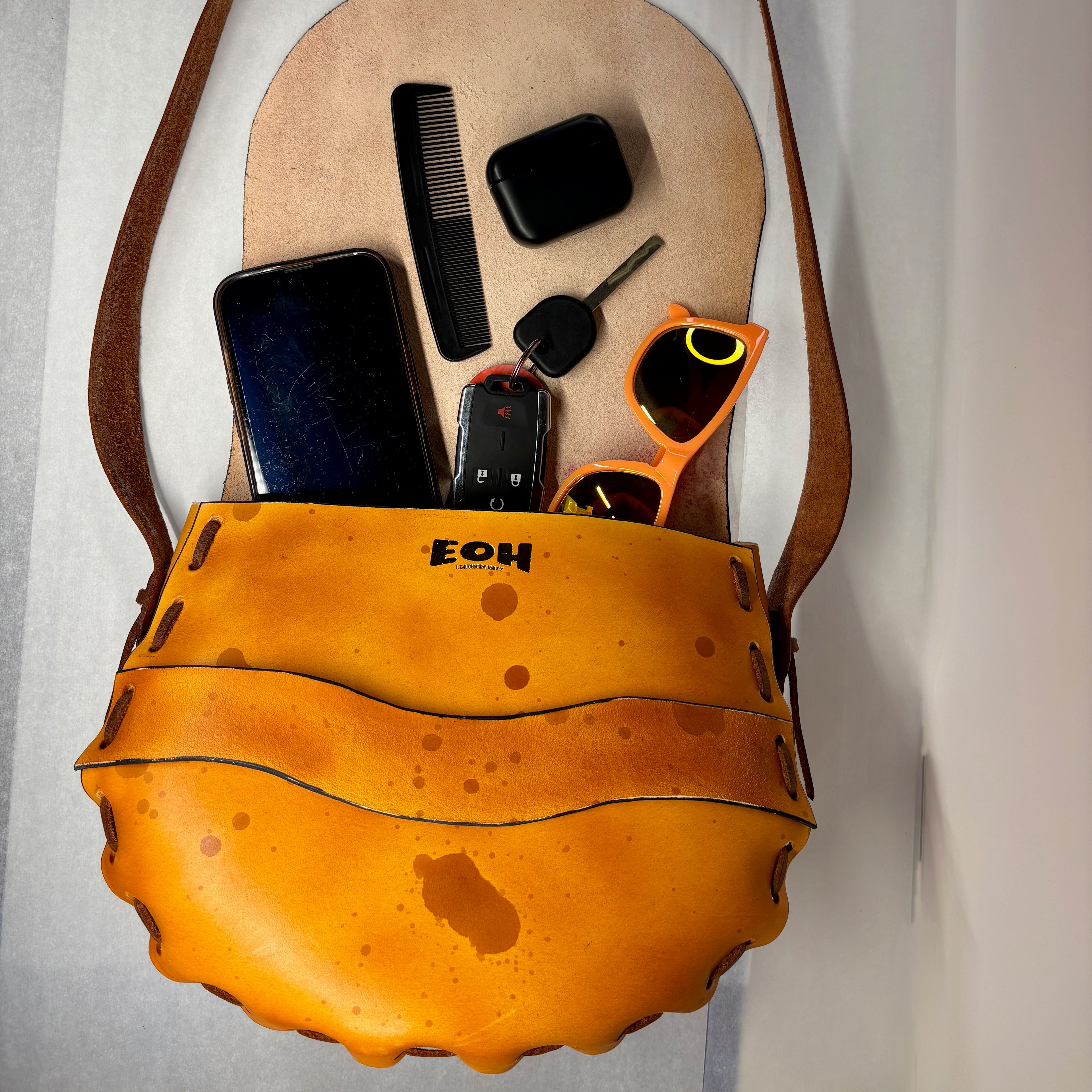 Sunflower in the City - Large Crossbody